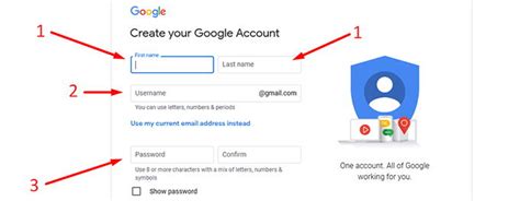 bikin|Create a Gmail account